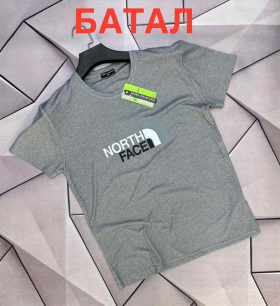 No Brand 3976 grey (лето) футболка мужские
