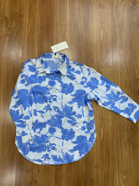 No Brand 268 l.blue (деми) рубашка детские