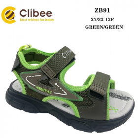 Clibee LD-ZB91 green (лето) босоножки детские