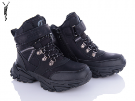 Clibee HC357 black-grey (зима) черевики дитячі
