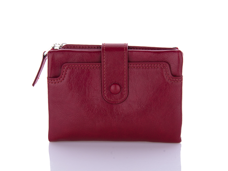 No Brand ZK16B red (демі) гаманець жіночі
