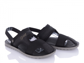Wonex M201-8 black (літо) сандалі чоловічі