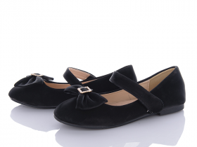 Clibee DC304 black (демі) туфлі дитячі