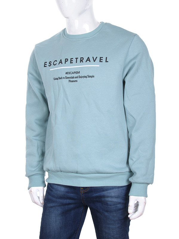No Brand 2795-4115-9 green (зима) свитер мужские