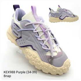 Fashion Apa-KEX988 purple (демі) кросівки 