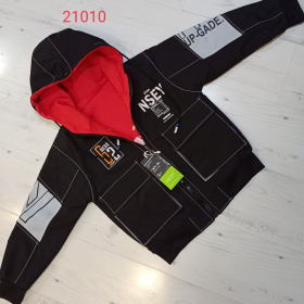 No Brand 21010 black (демі) куртка дитяча