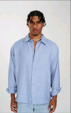 Comfort 184 l.blue (демі) сорочка чоловіча