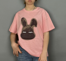 No Brand 7855 pink (літо) футболка дитячі