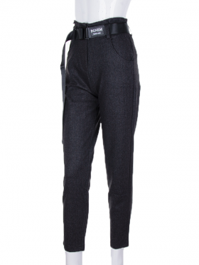 No Brand 2265-6 grey (деми) брюки женские