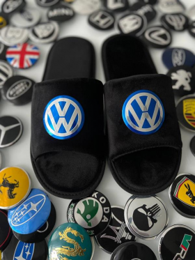 No Brand Тапочки короб+велюр мешок VW (36-41) (деми) тапочки 
