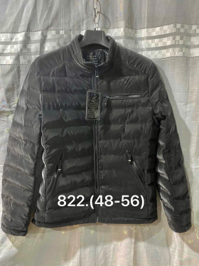 No Brand 822 black (деми) куртка мужские