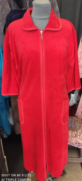 No Brand LD14 red (демі) жіночі халат