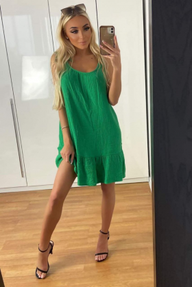 No Brand T2 green (лето) платье женские