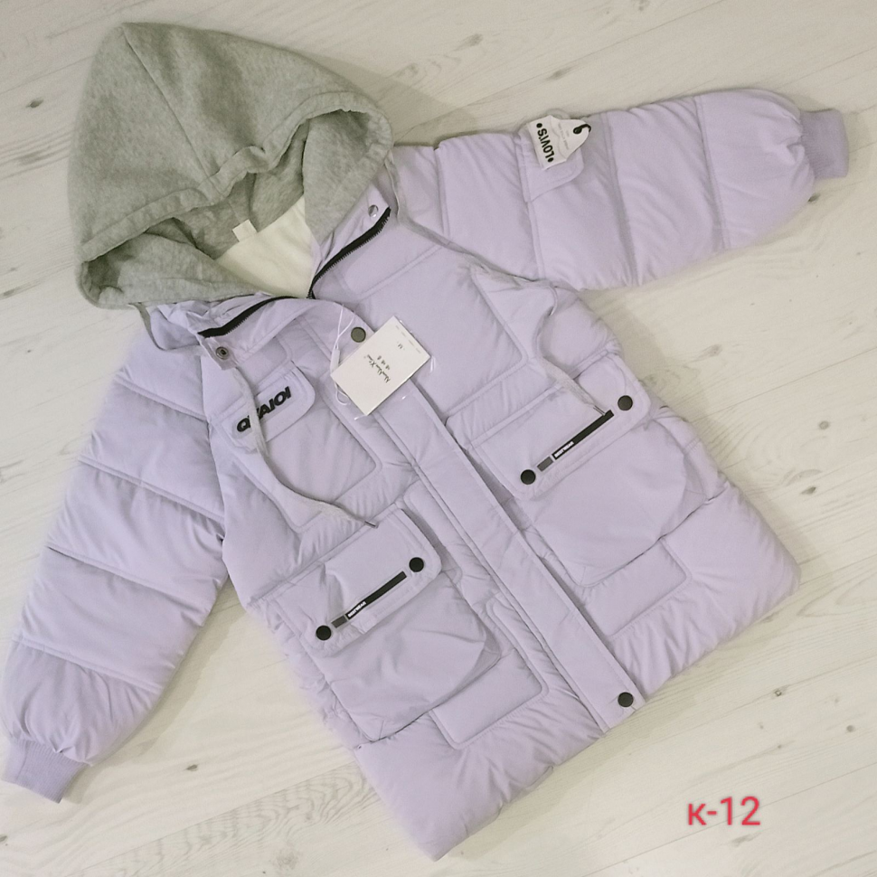 No Brand K12 lilac (демі) куртка дитяча