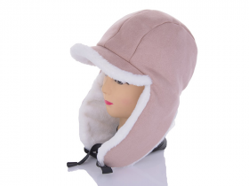 No Brand YV030 l.pink (зима) шапка женские