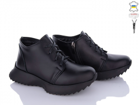 No Brand 02-29 черний (демі) черевики жіночі