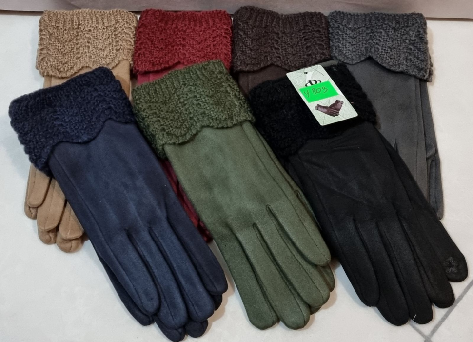No Brand Y303 mix (зима) перчатки женские