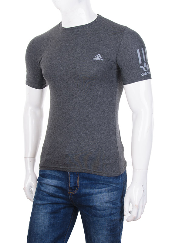 No Brand SA10-49 grey (лето) футболка мужские