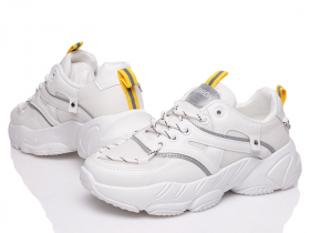 Prime N88-5 WHITE-SILVER (демі) кросівки жіночі