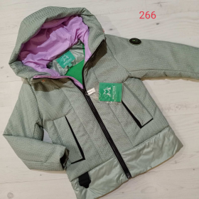 No Brand 266-1 grey (деми) куртка детские