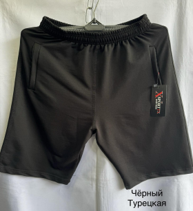 No Brand MH504 black (лето) шорты мужские