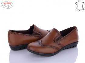 Erdo 8405 коричневий (демі) жіночі туфлі