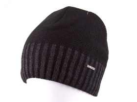 No Brand H416 black (зима) шапка чоловіча