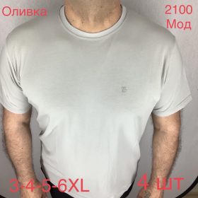 No Brand 2100 olive (лето) футболка мужские