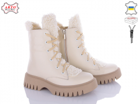 Arto 022 беж-к (зима) черевики жіночі