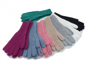 Angela 1118 mix (зима) жіночі рукавички