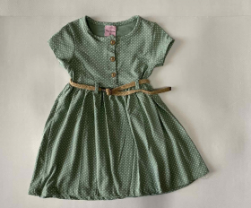 No Brand BB3 green (лето) платье детские