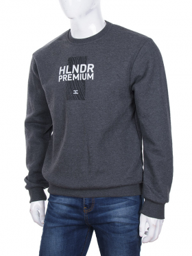 No Brand 2795-4116-7 d.grey (зима) свитер мужские
