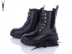 Clibee HC363 black (зима) ботинки детские