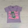 No Brand 10020 purple (лето) футболка детские