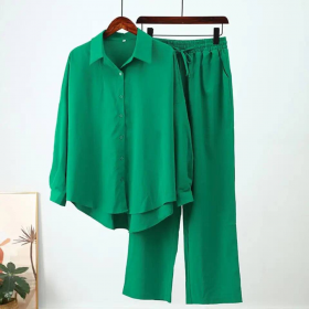 No Brand 925 green (демі) костюм жіночі