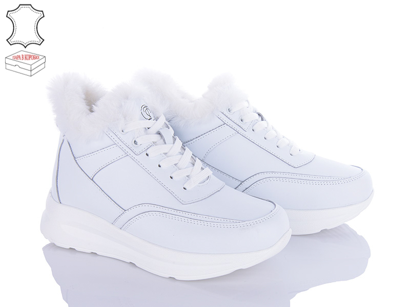 Jessica 1101-1 white (зима) черевики жіночі