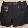 No Brand 2031-1 black (лето) шорты женские