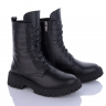No Brand 3101 чорний (зима) ботинки женские