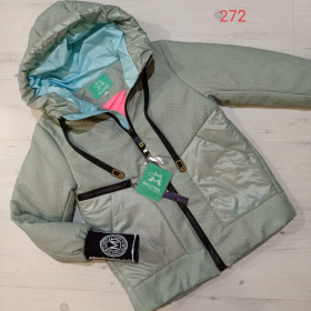 No Brand 272 grey (деми) куртка детские