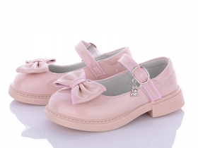 Clibee ND106-2 pink (деми) туфли детские