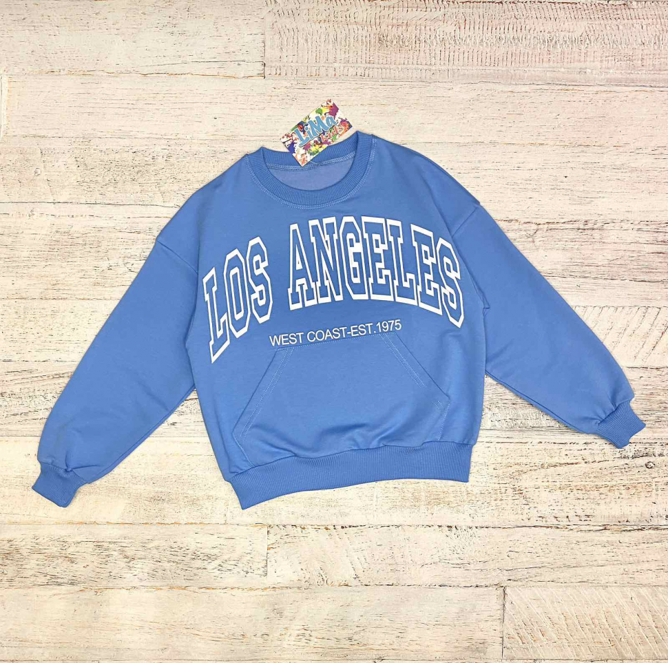 No Brand 2406 l.blue (деми) свитер детские