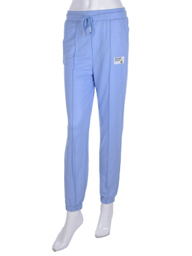 No Brand 2277-106 l.blue (деми) штаны спорт женские