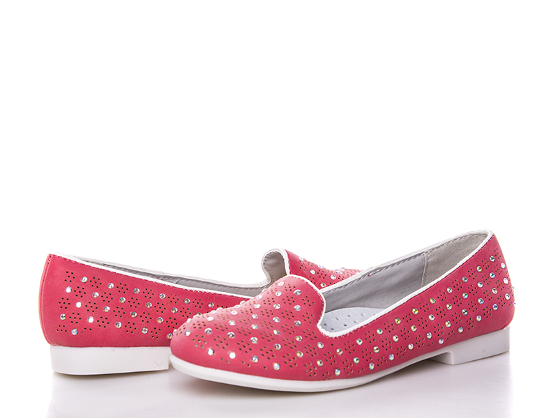 Clibee D371 w.red (демі) туфлі дитячі
