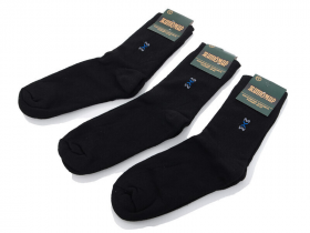 No Brand 011 black (зима) чоловічі шкарпетки