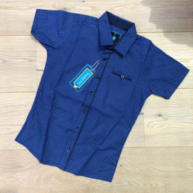 No Brand R288 blue (лето) рубашка 