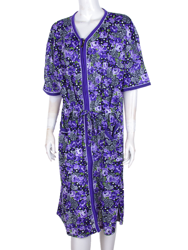 No Brand S52 purple (літо) жіночі халат