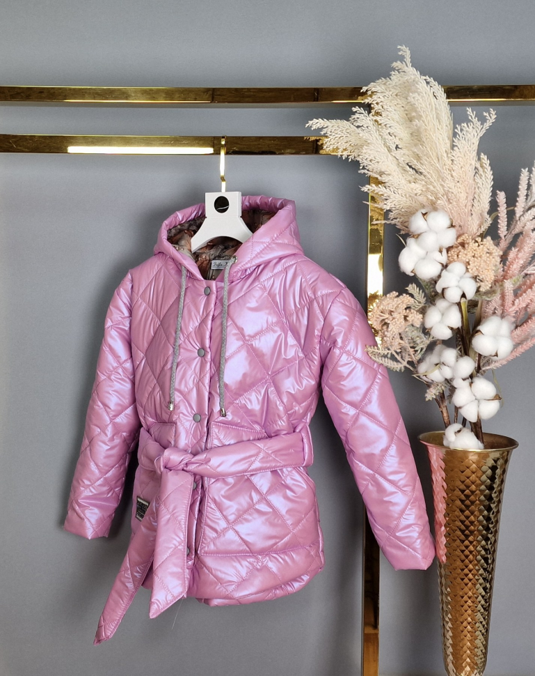 No Brand 441 pink (демі) куртка дитяча