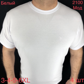 No Brand 2100 white (лето) футболка мужские