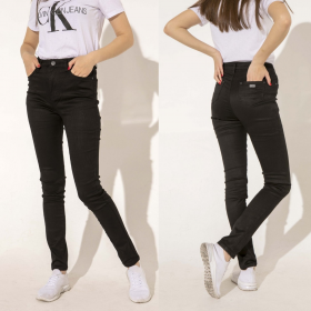 No Brand 4 black (деми) джинсы женские