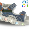 Jong-Golf B20396-17 LED (лето) босоножки детские